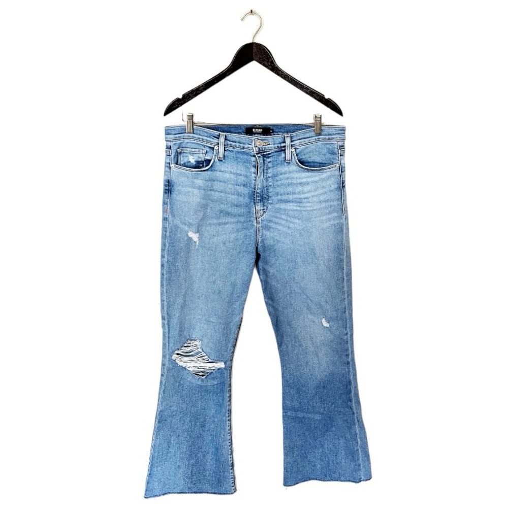Hudson Jeans Barbara High Rise Bootcut Cropped Jean in Summertime